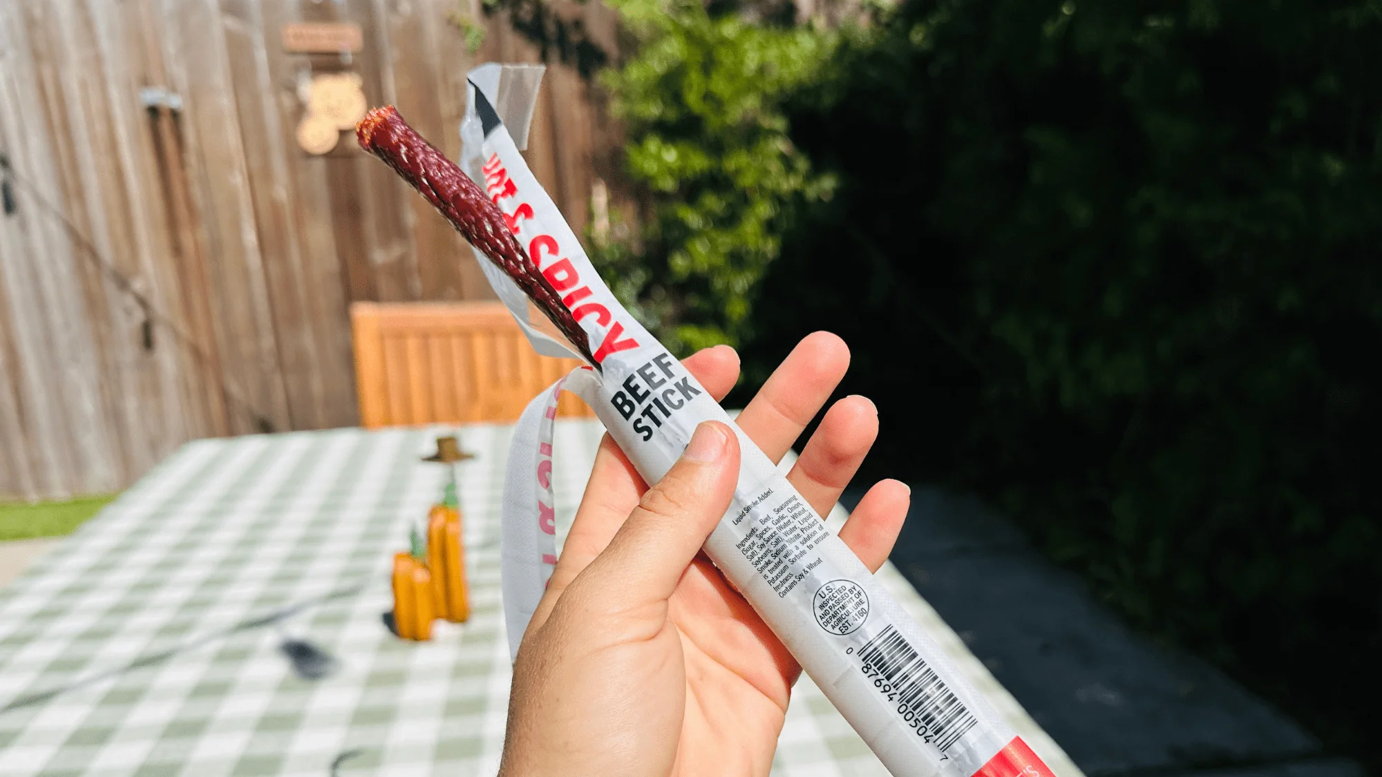 CLASSIC - HOT & SPICY BEEF STICKS - Image 3