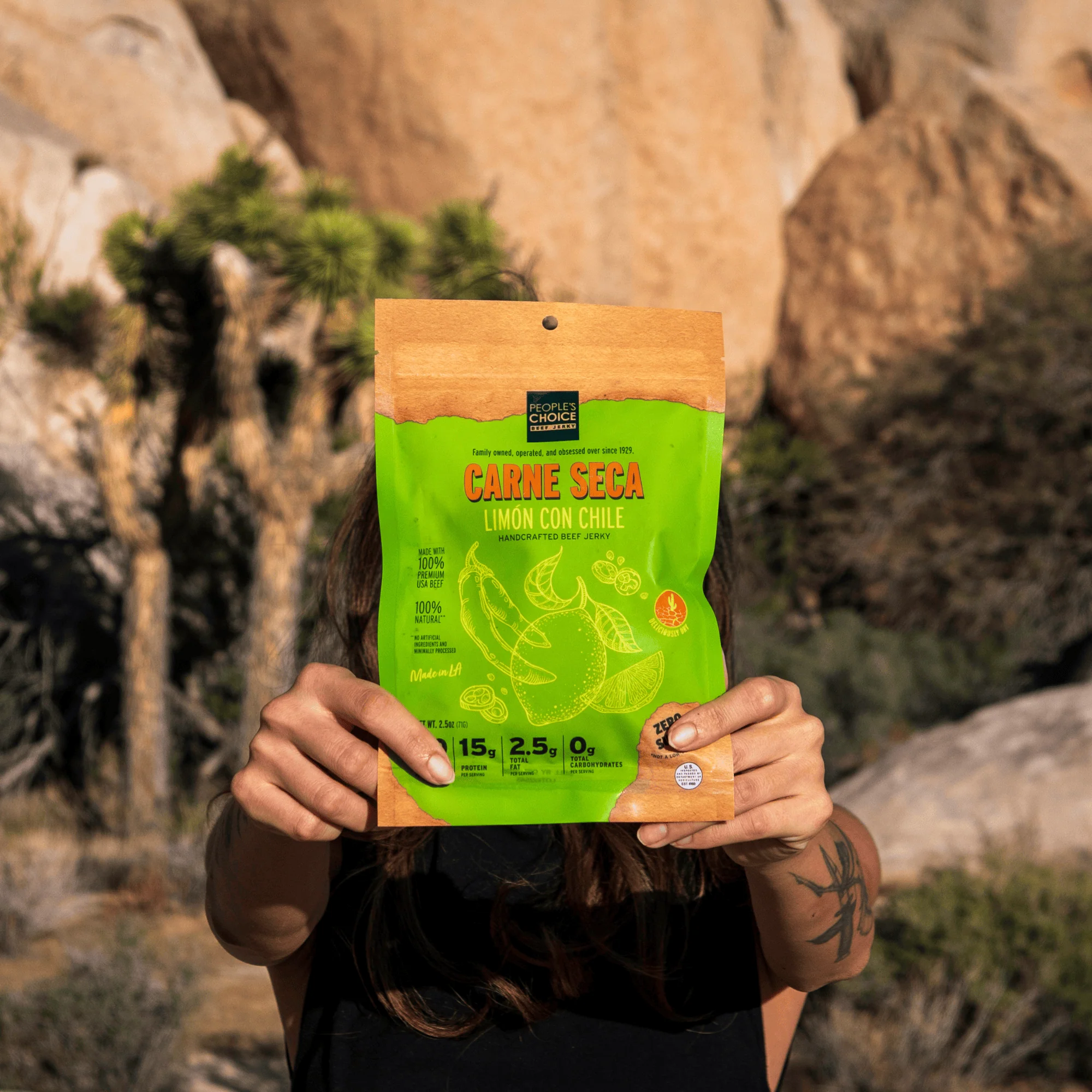 CARNE SECA - LIMON CON CHILE BEEF JERKY - Image 4