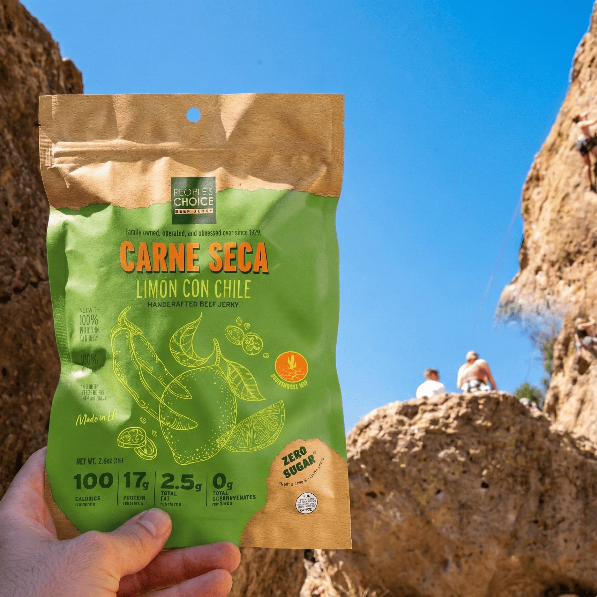 CARNE SECA - LIMON CON CHILE BEEF JERKY - Image 5
