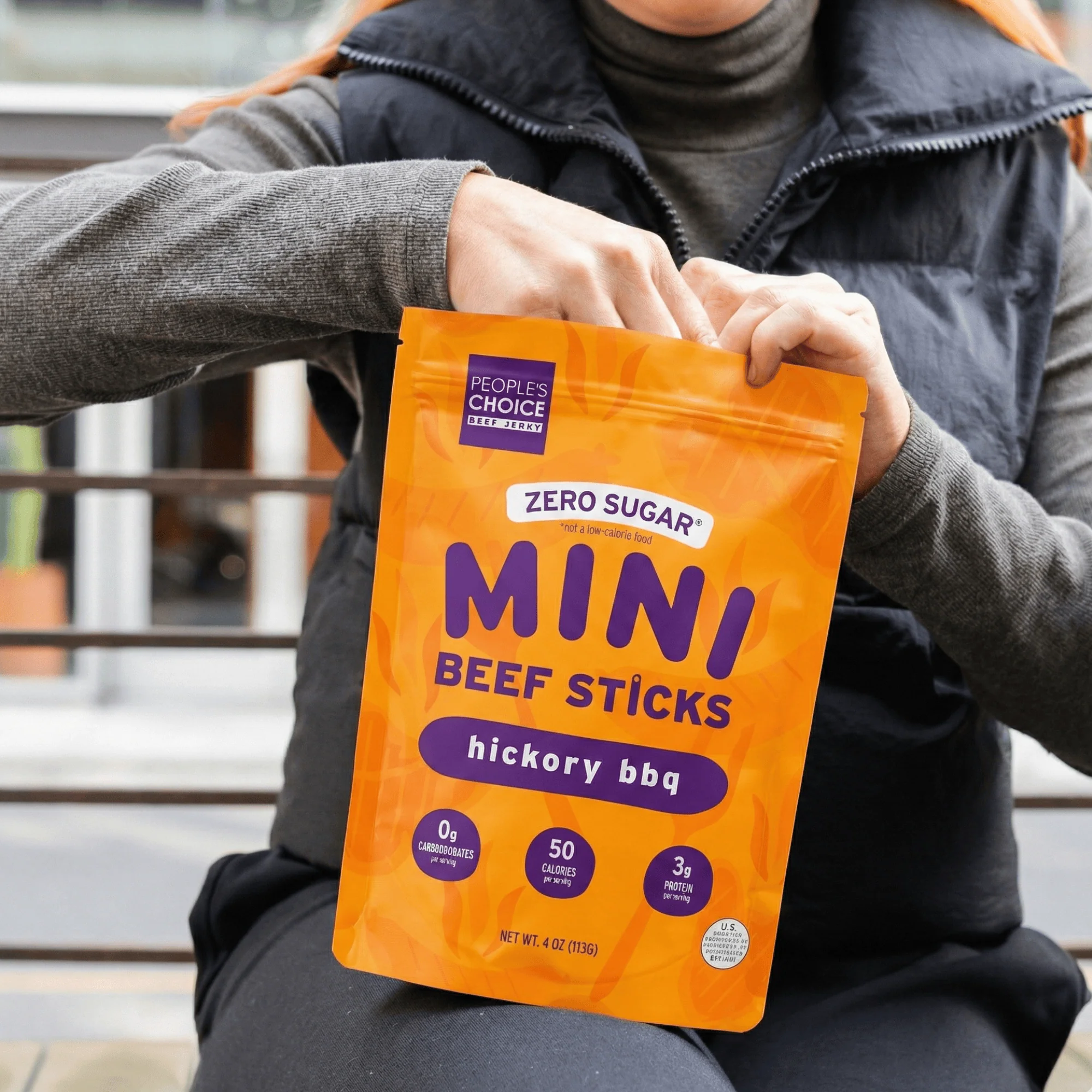 MINI STICKS - HICKORY BBQ BEEF STICKS - Image 4