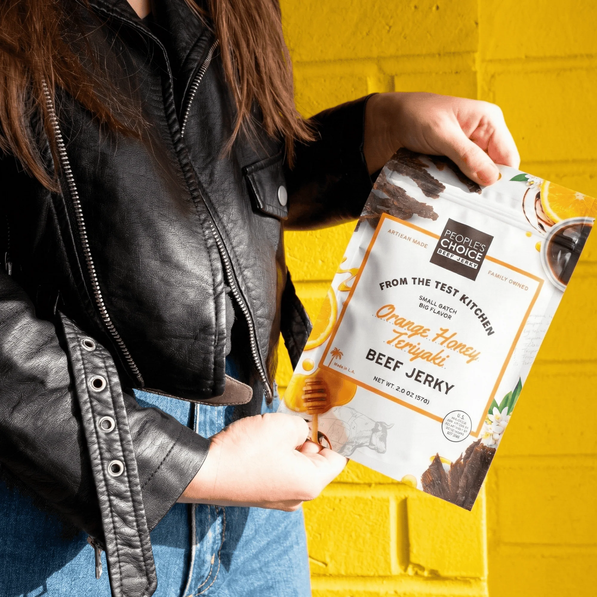 TEST KITCHEN - ORANGE HONEY TERIYAKI BEEF JERKY - Image 4