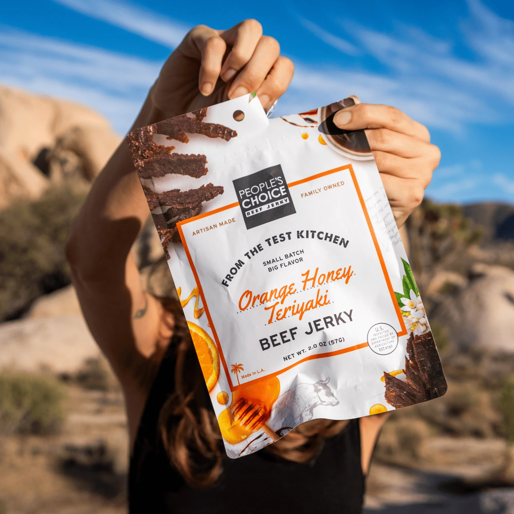 TEST KITCHEN - ORANGE HONEY TERIYAKI BEEF JERKY - Image 5