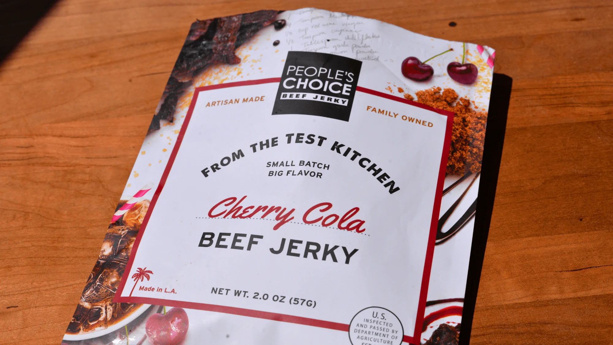 TEST KITCHEN - CHERRY COLA BEEF JERKY - Image 3